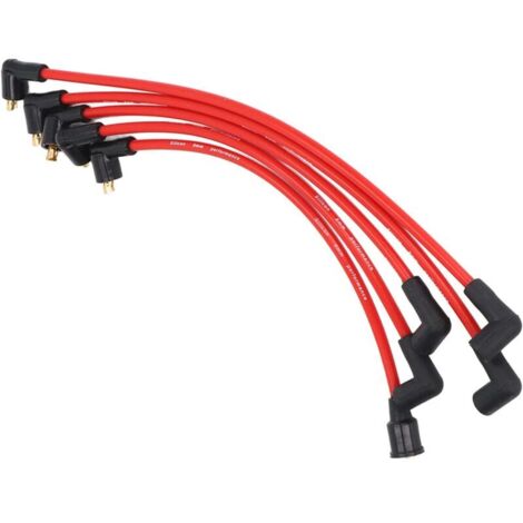 5 Stück 8 mm rote Silikon-HT-Zündkabel, Zündkerzenkabel für MGB 1800 cc, DEBUNS-Modelle (1/5)