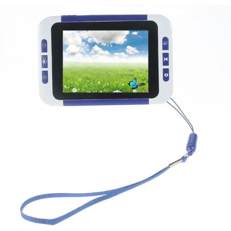 Tragbare digitale 3,5-Zoll-LCD-Lese-Videolupe zur Sehunterstützung von 2- bis 32-fachem Lesen für ältere Menschen mit Sehschwäche (EU-Spezifikationen), von DEBUNS (1/5)