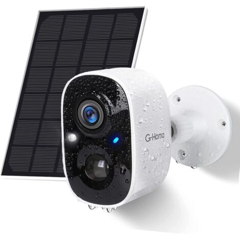 Kabellose WLAN-Überwachungskamera für den Außenbereich mit Akku, 1080P-IP-Kamera für den Innenbereich mit Farbnachtsicht, Zweiwege-Audio, PIR-Bewegungserkennung, Sirene, KI-Erkennung, IP65..DEBUNS (1/5)