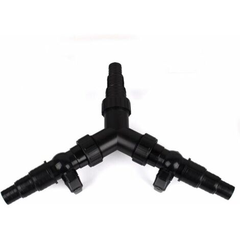 Y-Splitter-Wasserverteiler für Teichpumpe Cst-02F 25/32/38 mm (1"/1 1/4"/1 1/2"), von DEBUNS