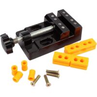 Universal-Mini-Schraubstock, Mini-Flachschraubstock aus Aluminiumlegierung, Oliven-Tischschraubstock für Schmuck, Nuclear Fix, DIY-Töpferwerkzeug, Skulptur, Polymerton, Schneidzange, feste Werkzeuge,