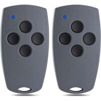 2er Set Ersatz-Handsender für Marantec Digital 212-433 211-433 221-433 - Kompatibel mit Marantec d313 382 384 d302 d304 433, von DEBUNS