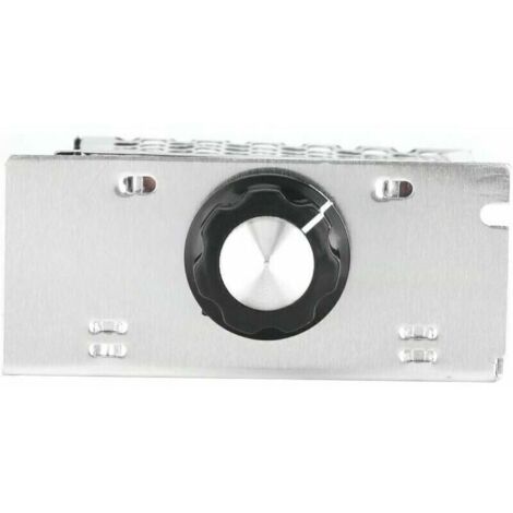 Dimmer motore 220V, regolatore di tensione CA 4000W, dimmer regolatore di velocità motore elettrico, intervallo di tensione regolabile da 10 V a 220 V, dimensioni: circa 85 x 55 x 38 mm/3,3 x 2,2 x 1, (1/4)