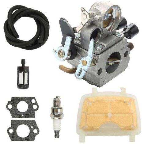 MCHNIC Kit di riparazione membrana per Stihl MS171 MS181 MS211 C, C-BE, 2 Mix, Zama C1Q carburatore