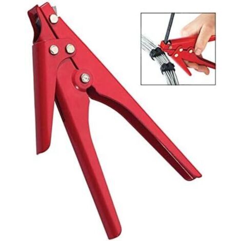 Pinza Fascette Heavy Duty Tensionatore Fascette Heavy Duty Jradse - Pinza In Acciaio Inox Per Cavi E Imballaggi Tensionatore Fascette Professionali
