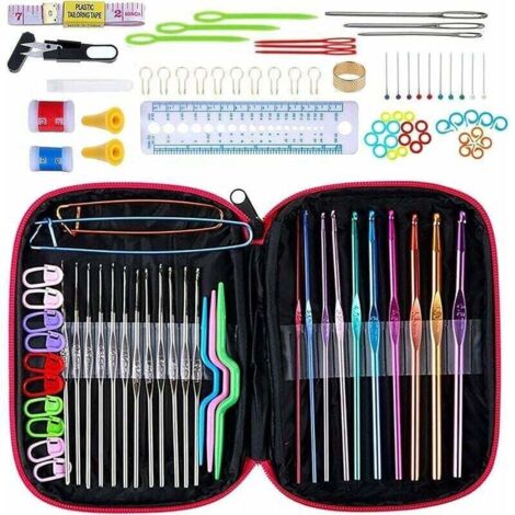 Tavkite Kit Uncinetto Per Principianti – Set 4 Sottobicchieri Con Video Tutorial E Istruzioni – Filato E Accessori Inclusi