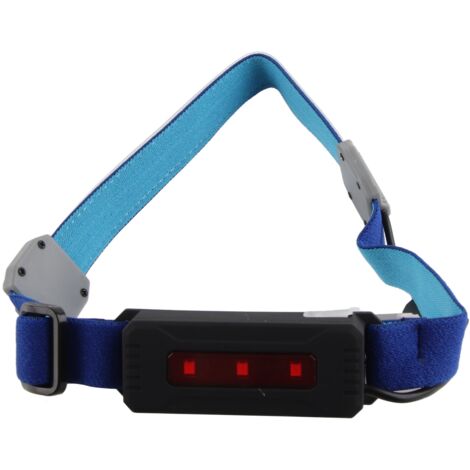 SEAFRONT Lampada Frontale COB Ricaricabile USB – 1200 MAh, Luce Bianca/Rossa Con 4 Modalità – Impermeabile Per Campeggio E Corsa