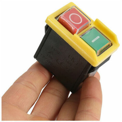 Interruttore di sicurezza antipolvere universale CK1/250V da 250 volt, interruttore per smerigliatrice, interruttore elettromagnetico (1/4)