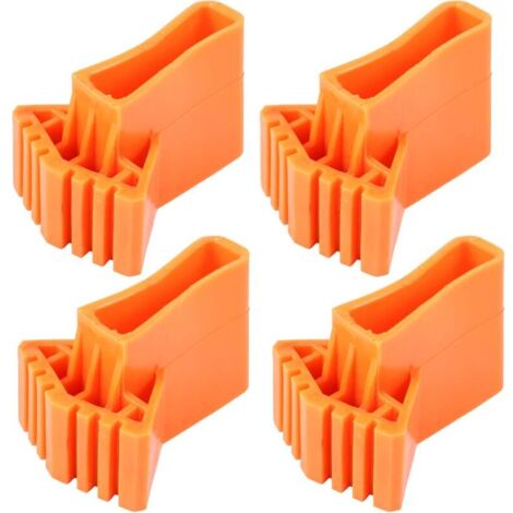 Juego de 4 almohadillas de goma antideslizantes para escalera, DEBUNS (1/5)