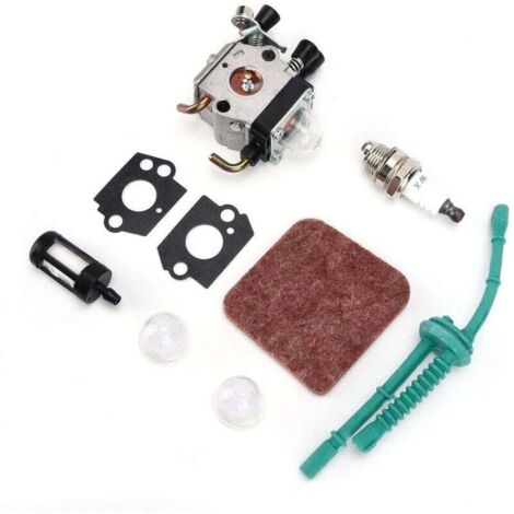 Carburador para desbrozadora y recortadora de césped STIHL FS38, FS45, FS46, FS55, KM55, HL45, FS55C, FS55R y FS55RC. (1/5)