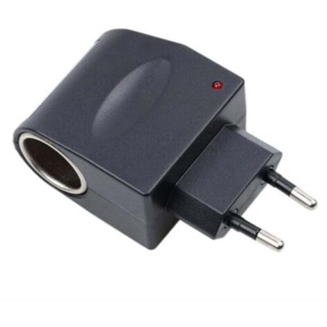 Enchufe de CA/CC para encendedor de cigarrillos, 220 V - 12 V, nuevo en la UE. DEBUNS (1/5)