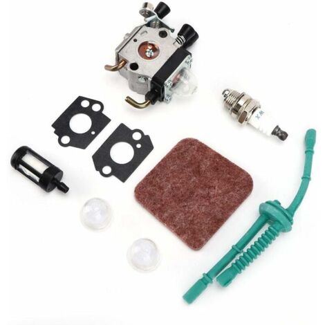 Carburador para desbrozadora y recortadora de césped STIHL FS38, FS45, FS46, FS55, KM55, HL45, FS55C, FS55R y FS55RC, DEBUNS (1/5)