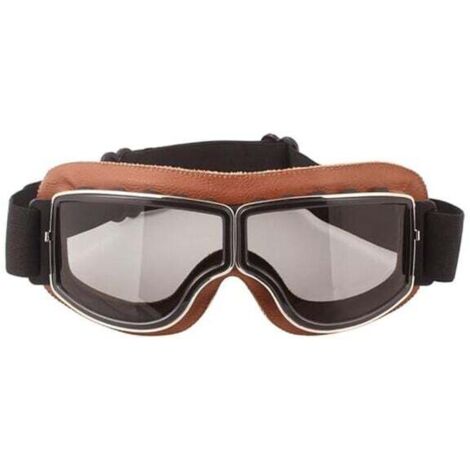 Gafas de moto retro antivaho y cálidas para montar motocross en cuatrimoto. DEBUNS (1/4)
