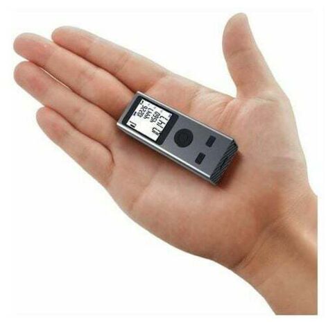 Telémetro láser inteligente, inteligente, 30 m, telémetro láser digital mini, telémetro de mano recargable por USB. DEBUNS (1/5)
