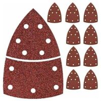 40 hojas de lija para lijadora múltiple Bosch PSM 160 A PSM 80 A Prio Ventaro Metabo FMS 200 Intec Skil Octo Detail Palm Sander, grano mixto, DEBUNS