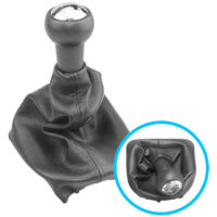 Pomo de cambio de marchas para Peugeot 307, 207 y 406, repuesto para palanca de cambios automática de 5 velocidades, con protector antipolvo, DEBUNS