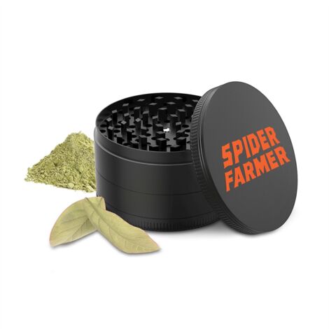Spider Farmer Broyeur a épices a herbes a 3 couches Broyeur a tabac Broyeur a fumée Muller (1/5)