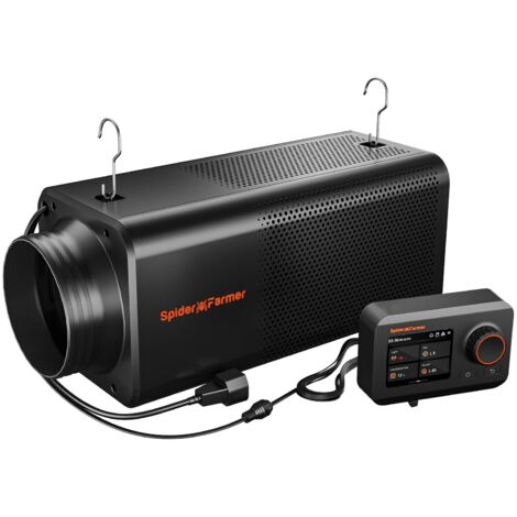 Spider Farmer 6" Ventilateur en ligne avec filtre de carbone GGS Controller Ventilation