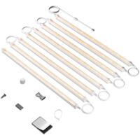 Spider Farmer Barre LED per crescita piante GlowBar25 25W con connessione magnetica Spettro completo per piante da interno e semina