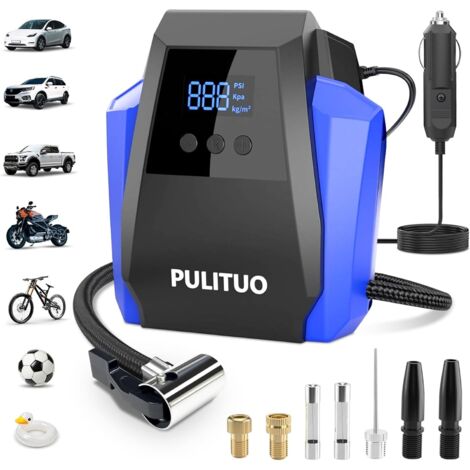 Pompa Portatile Per Palle – Gonfiatore Manuale A Doppia Azione, Con 4 Aghi E Adattatore, Per Calcio, Basket, Pallavolo, Rugby, Palloni Sportivi