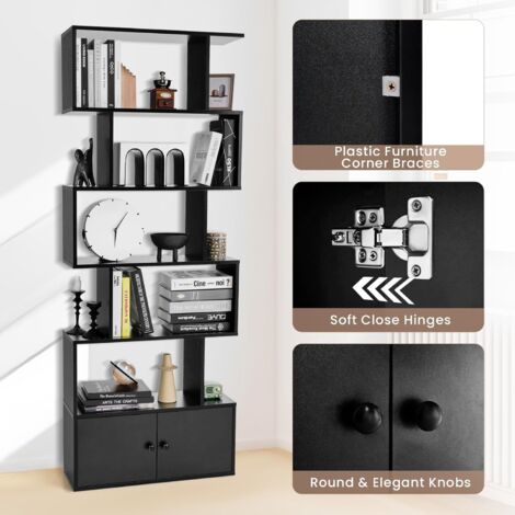 Raumteiler Regal VidaXL Bücherregal Raumteiler Standregal Aktenregal Wandregal Regal Raumtrenner Aufbewahrung Büroregal Grau 80x35x91cm Massivholz Kiefer Aufbewahrung Natur
