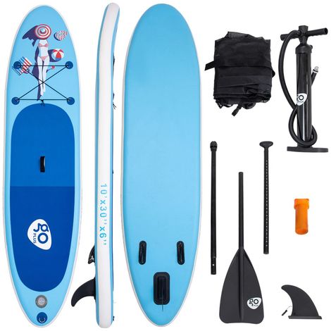 Surfboard Aufblasbares Sup Board Paddling 305-330cm 