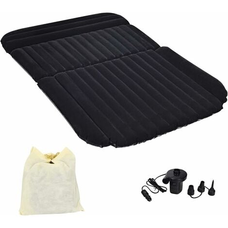 Aufblasbar Luftmatratze Auto Bett Camping Luftbett Reise-Bett Matratze praktisch 