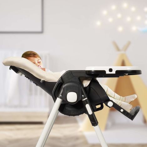 Babystuhl Kinderstuhl Zusammenklappbar Verstellbar Baby Schaukel Hochstuhl Innen 