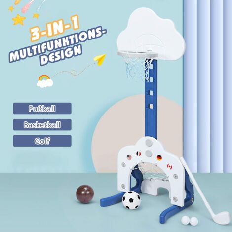 Produktbild von KOMFOTTEU Basketballständer 160-305cm Höhenverstellbar