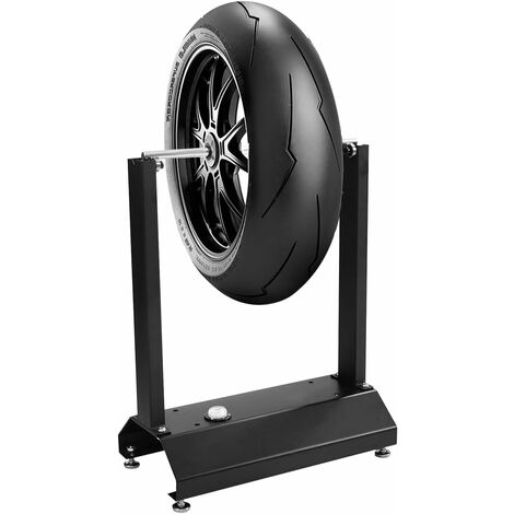Abhpjuy Motorradreifen Auswuchtgerät - Präziser Wuchtbock Mit Verstellbaren Kegeln