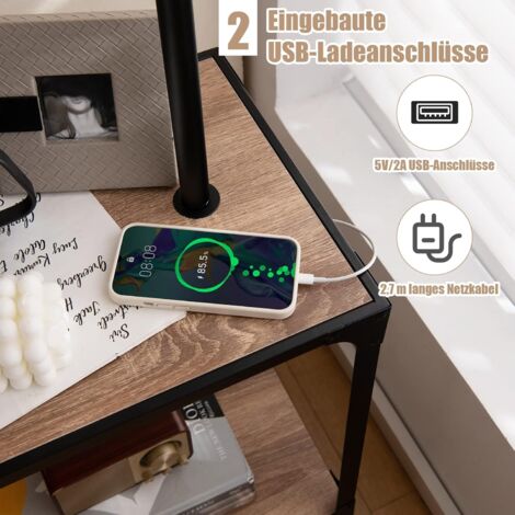 Micmetago Tiffany Lampe Eule - Künstlerische Tischlampe Für Wohnzimmer