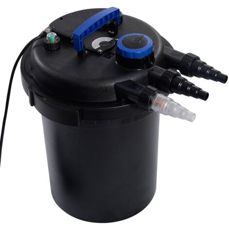 COSTWAY Druckteichfilter Druckfilter Teichfilter Wasserfilter 10000 L/H
