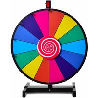 18 Glücksrad Spielzeug Farbe Rad Lotteriespiele Spiele Tischplatte Verkauf 