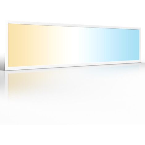 CCT LED Panel 160x40cm 24V 48W Rahmen weiss