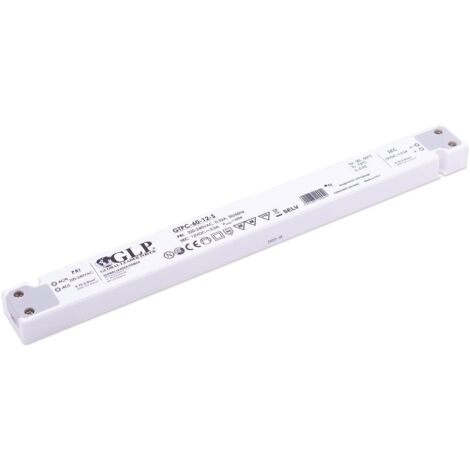 GLP GTPC-60-12-S LED Netzteil extrem flach für Möbeleinbau 60W 12V 5A IP20 Schaltnetzteil CV
