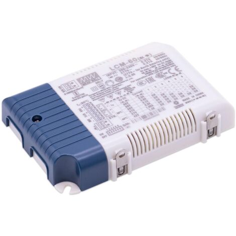 Mean Well LCM-60 LED Treiber dimmbar 0-10V / PWM 60W 2-90V 500mA-1400mA CC
