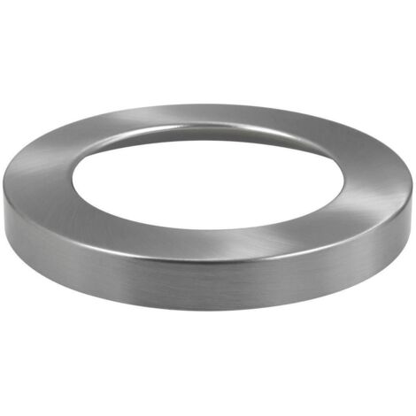 Abdeckring silber für Ein-Aufbaustrahler 6W Ø141 mm