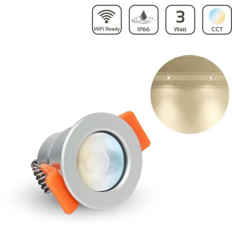 MiBoxer LED Spot 3W CCT Dual Weiß 12V IP66 Auschnitt 33-36mm SL2-12 (1/5)