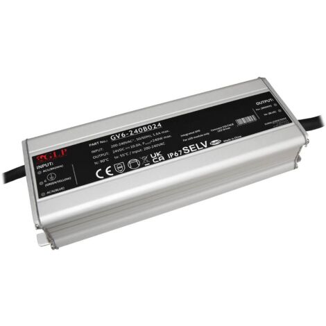 GLP GV6-240B024 LED Netzteil 240W 24V 10A IP67 Schaltnetzteil CV