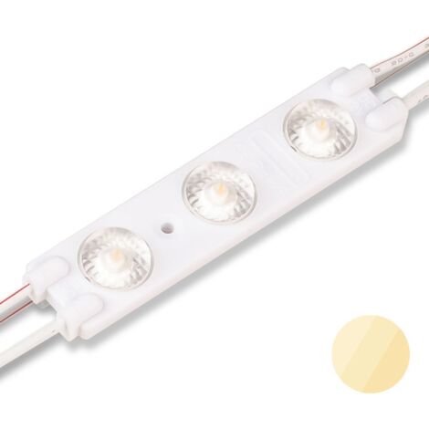 LED Modul 1,5W 12V 175° IP67 - Lichtfarbe: Warmweiß 2700K