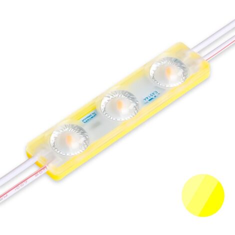 LED Modul 1,5W 12V 170° IP65 - Lichtfarbe: Gelb