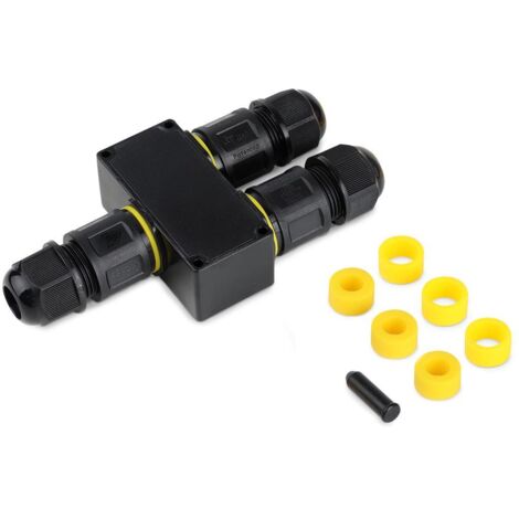 Y-Verbindungsbox 3-fach 3-polig Easy Kabel 0.5-4mm² IP68 wasserdicht 24A 450V