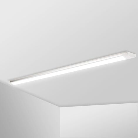 LED Lichtleiste Wannenleuchte Neutralweiss 4000K IP20 - Ausführung: 124,5cm 33W