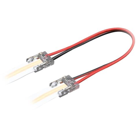 Strip Verbinder Kabel 10mm 2Pin für einfarbige COB LED-Streifen IP20 DC24V/3,5A