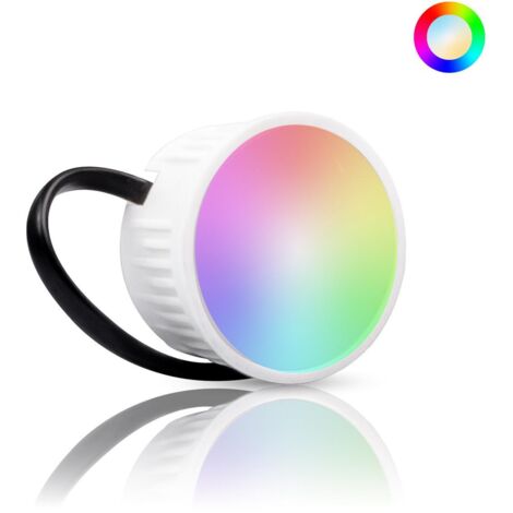 Flaches Smart RGB+CCT LED Modul 4,8W 230V Tuya/2.4G Farbwechsel für Einbaustrahler