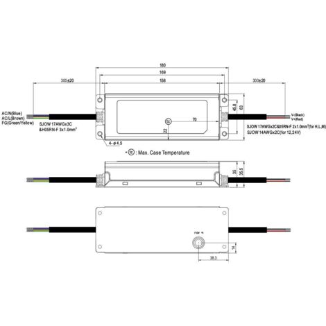 Alimentation LED MEAN WELL XLG-150-24-A 150W 24V 6.25A - étanche IP67