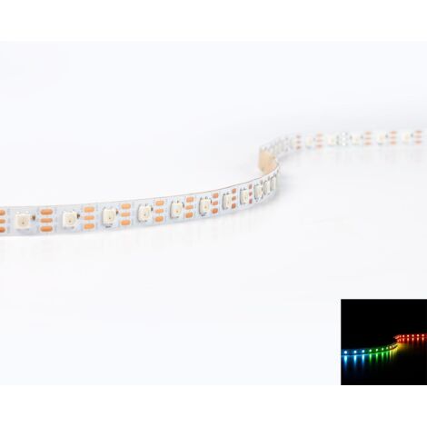 Einzeln Adressierbarer LED-Streifen WS2812B RGB 5V LED Strip 5M 12W/m 60LED/m 10mm IP20 (1/5)
