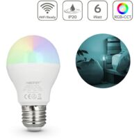 MiBoxer RGB+CCT Lampe 6W E27 WiFi ready FUT014