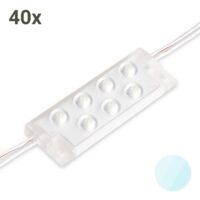 LED Modul 6500K 3W 170° 24V IP68 (40 Stück VPE)