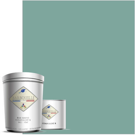 Peinture résine époxy 0,75L MAT 10m² Vert Céladon Icône
